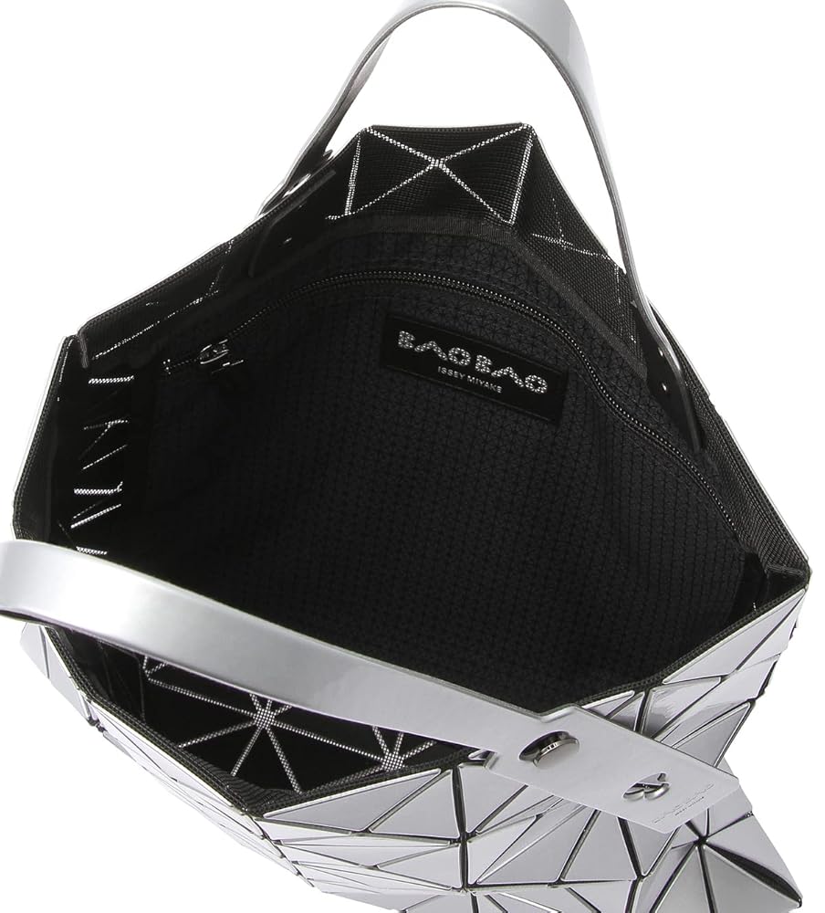 イッセイミヤ　バオバオ トートバッグ シルバー Amazon | (バオバオ イッセイミヤケ) BAOISSEYMIYAKE 6×6 トート